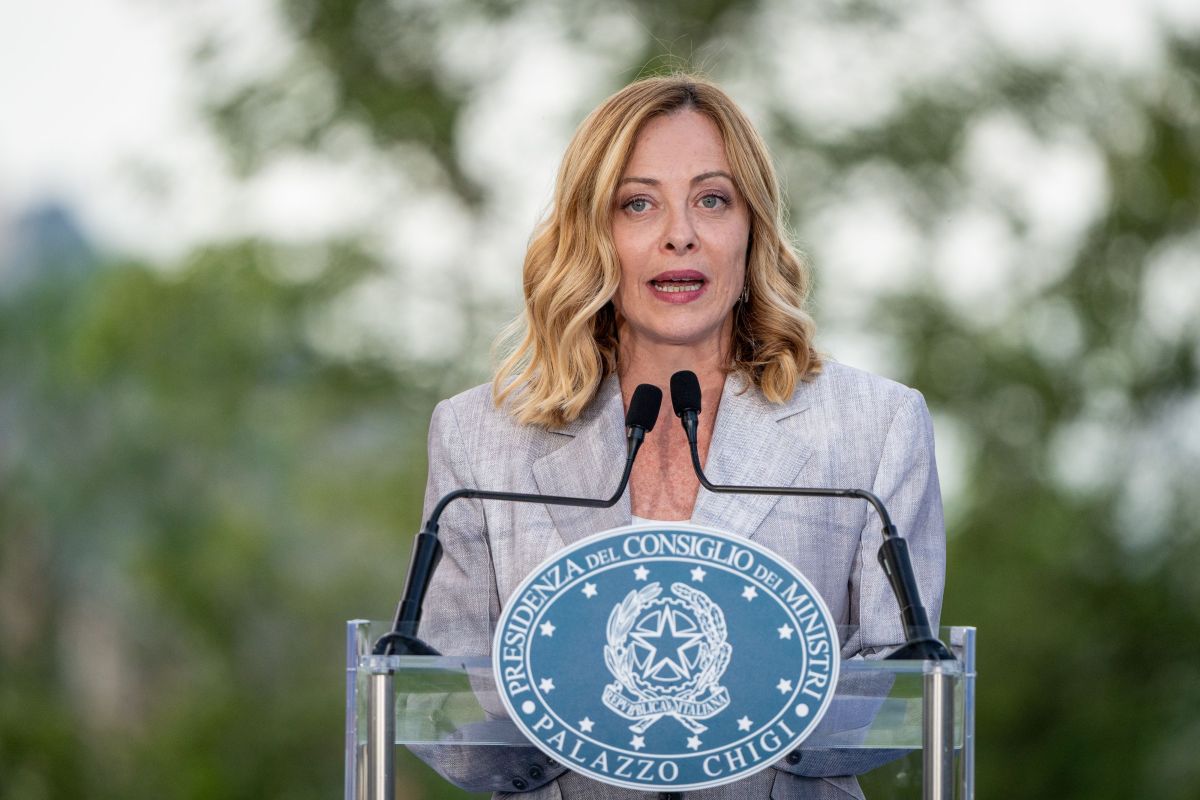 Meloni “Essere italiani vuol dire appartenere a qualcosa di grande”