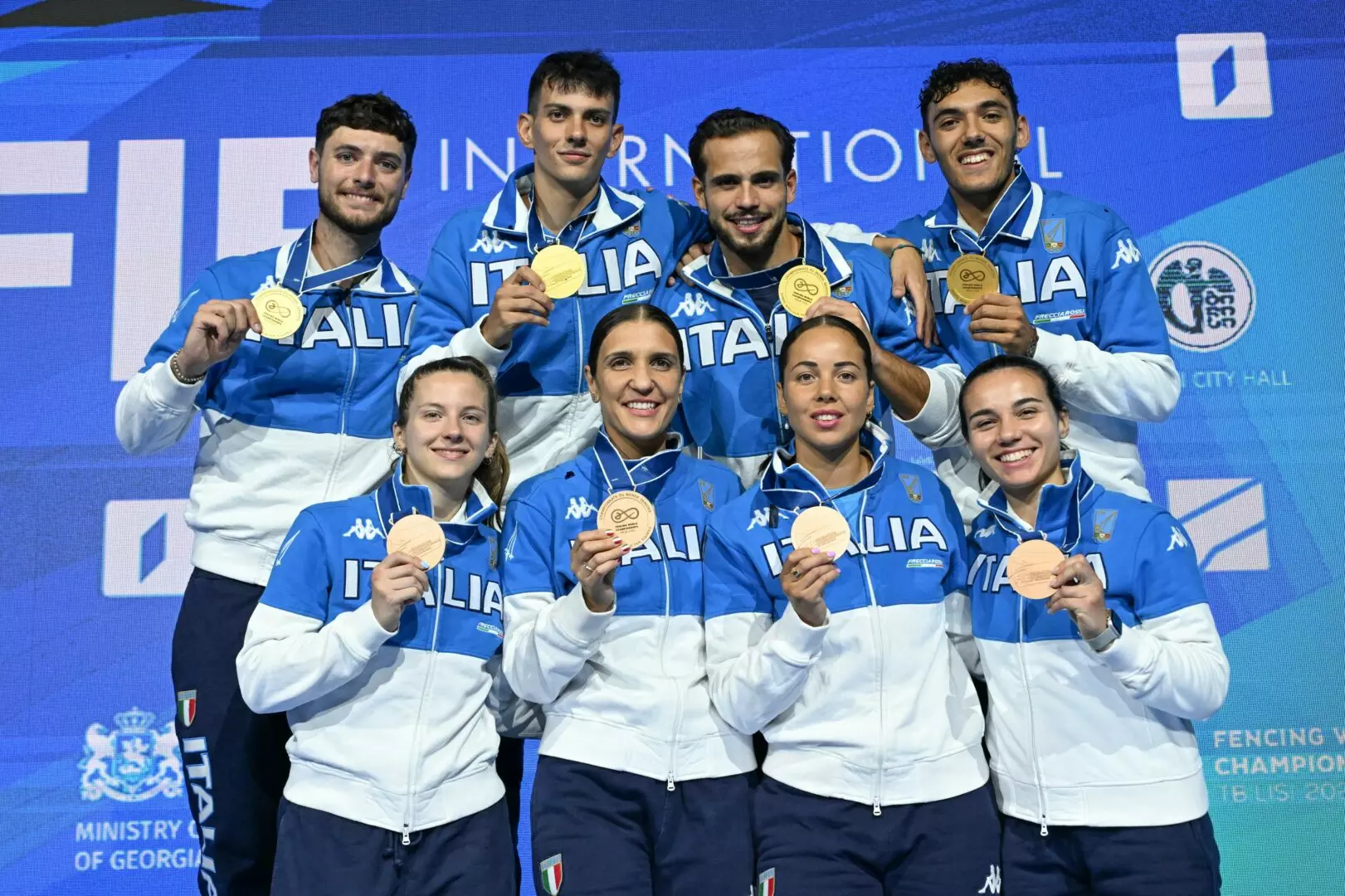 Mondiali scherma: sciabola a squadre d’oro, fioretto donne bronzo