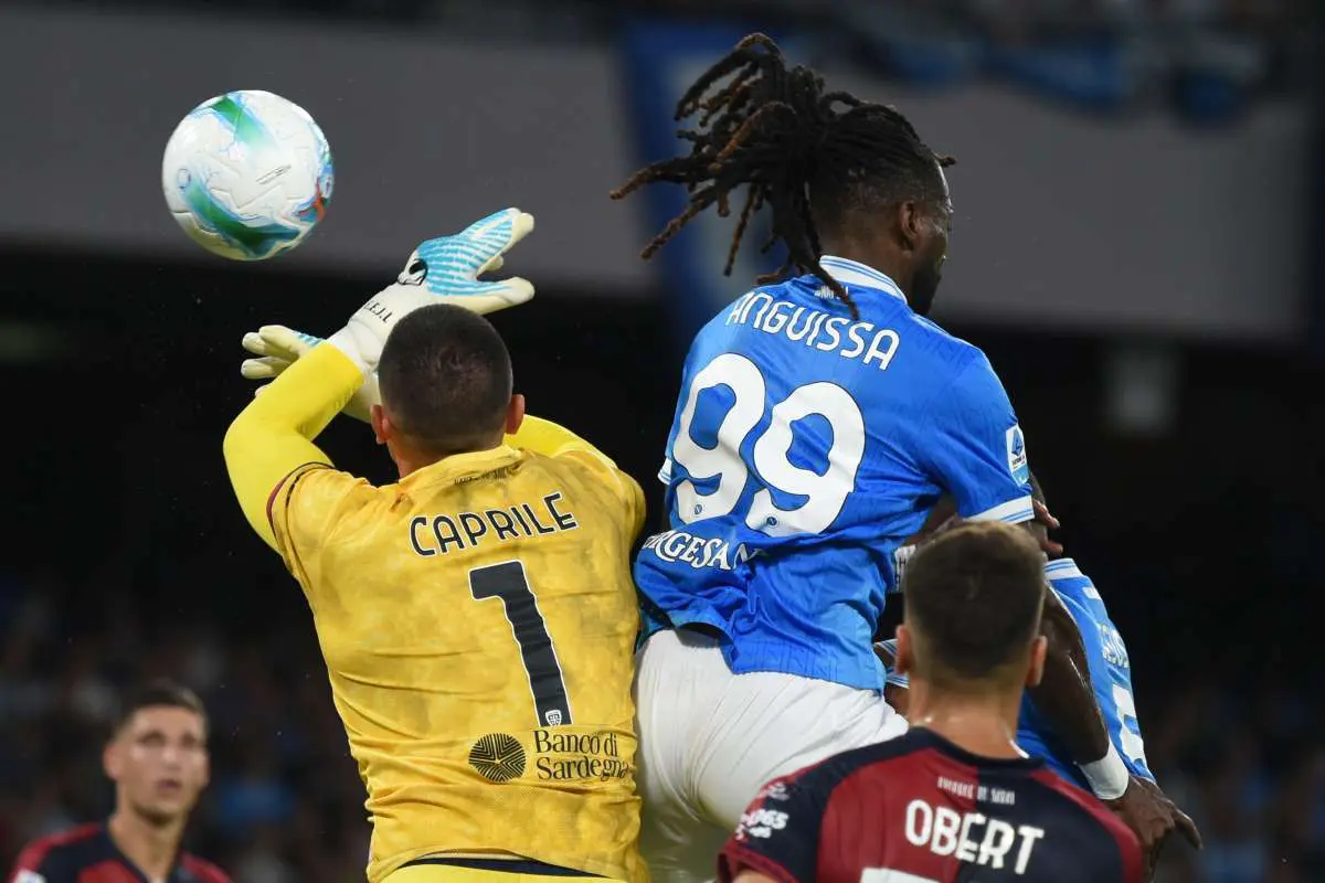 Napoli-Cagliari 1-0, decide Anguissa all’ultimo respiro