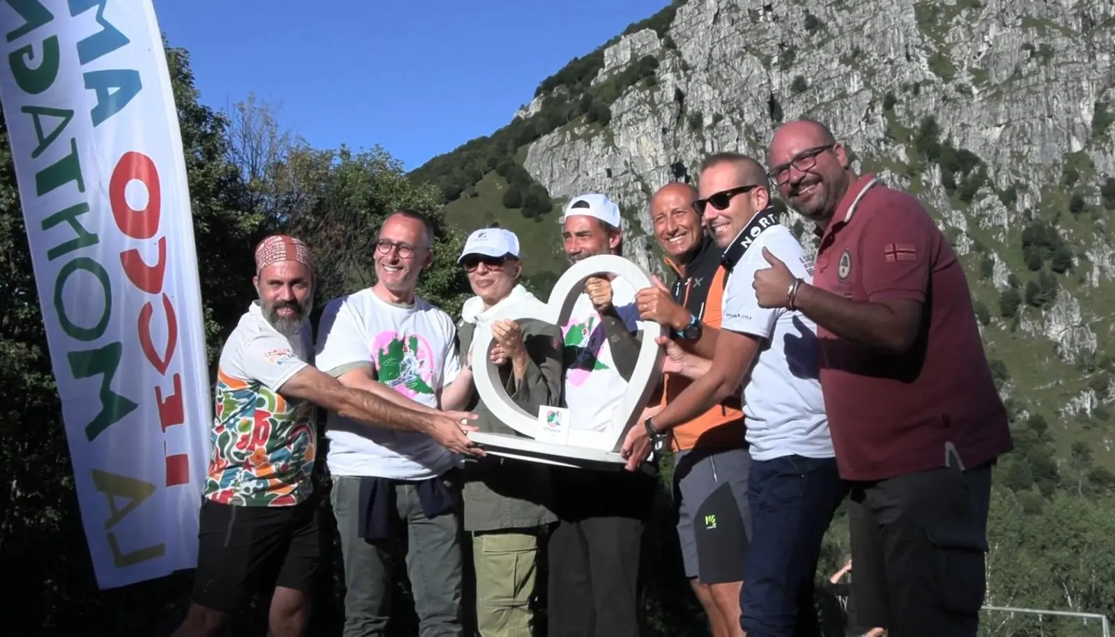 Il progetto “Cuori Olimpici” fa tappa a Lecco e celebra la montagna