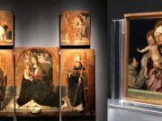 Furto al MuMe di Messina, due tavole del Polittico abbandonate dai ladri Furto al MuMe di Messina, due tavole del Polittico abbandonate dai ladri