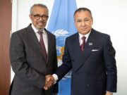 Ghribi incontra il Direttore Generale OMS, focus sulle sfide della salute globale Ghribi incontra il Direttore Generale OMS, focus sulle sfide della salute globale